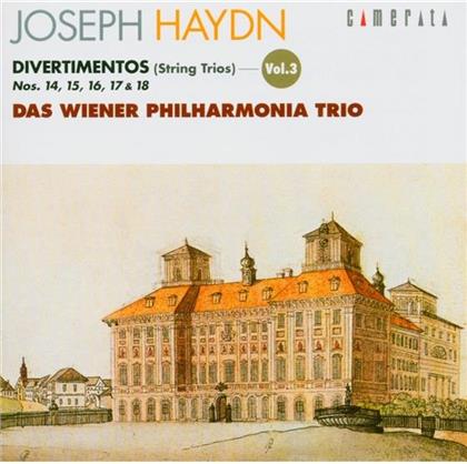 Wiener Philharmonia Trio & Joseph Haydn (1732-1809) - Divertimenti Vol.3