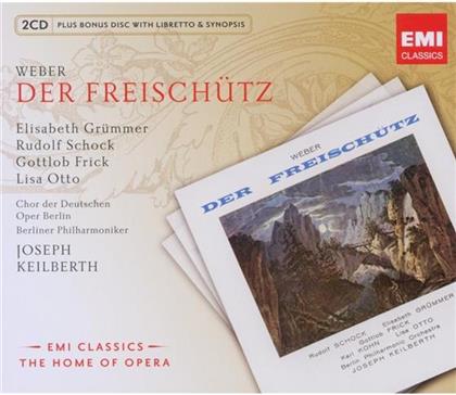 Keilberth Joseph / Schock / Gruemmer & Carl Maria von Weber (1786-1826) - Der Freischuetz (3 CDs)