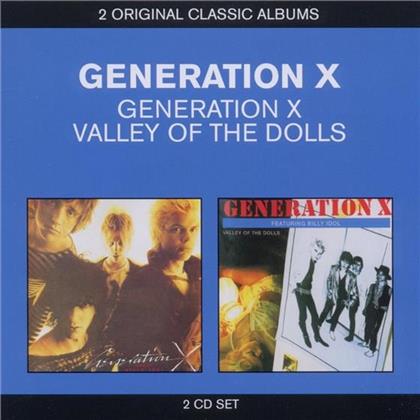 Generation X - 2 In 1: Classic Albums (First/Valley Of) (2 CDs)