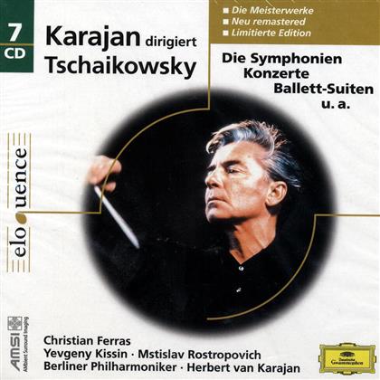 Evgeny Kissin (*1971), Christian Ferras, Peter Iljitsch Tschaikowsky (1840-1893) & Herbert von Karajan - Karajan Dirigiert Tschaikowsky (7 CDs)