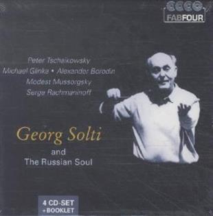 Sir Georg Solti & --- - And The Russian Soul (4 CD)
