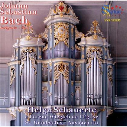Helga Schauerte & Johann Sebastian Bach (1685-1750) - Werk Fuer Orgel