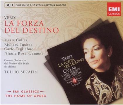 Serafin / Callas / Tucker & Giuseppe Verdi (1813-1901) - Forza Del Destino (4 CDs)