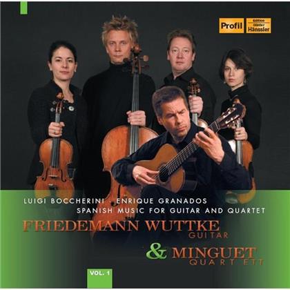 Wuttke / Matzura / Minguet Quartet & --- - Spanish Music For Guitar & Quartet