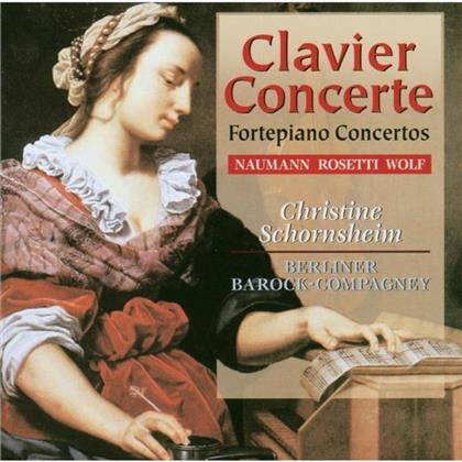 Christine Schornsheim & Rosetti / Wolf / Neumann - Clavier Concerte