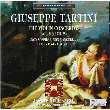 Federico Guglielmo & Giuseppe Tartini (1692-1770) - Violinkonzerte 5