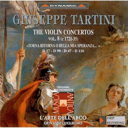 Federico Guglielmo & Giuseppe Tartini (1692-1770) - Violinkonzerte 8