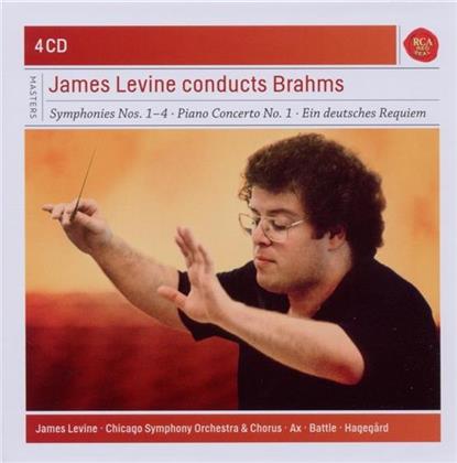 James Levine & Johannes Brahms (1833-1897) - James Levine Conducts Brahms (4 CDs)