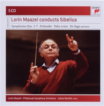 Maazel Lorin / Pittsburgh Symphony & Jean Sibelius (1865-1957) - Lorin Maazel Conducts Sibelius (5 CDs)