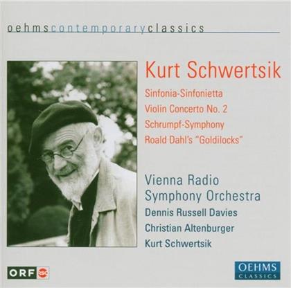 Christia Altenburger & Kurt Schwertsik - Violkonz 2 / Sinf-Sinfonietta /