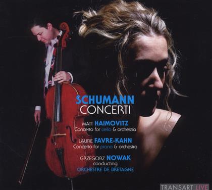 Favre-Kahn Laure / Haimovitz / Novak & Robert Schumann (1810-1856) - Concerto Op.29/Op.54