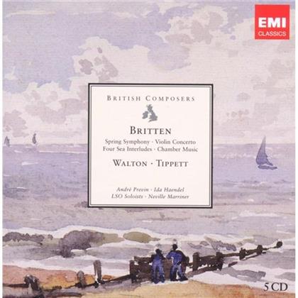 --- & Britten Benjamin / Walton / Tippett - Britten - Walton - Tippett (5 CD)