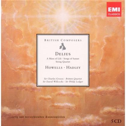 ---, Delius Frederick / Howells / Hadley & Delius Frederick / Howells / Hadley - Delius / Howells / Hadley (5 CD)