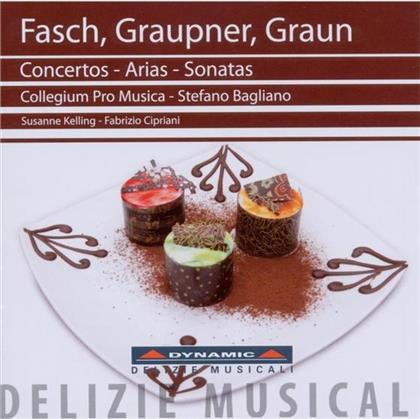 Bagliano Stefano / Kelling / & Fasch / Graupner / Graun - Concertos / Arias / Concertos