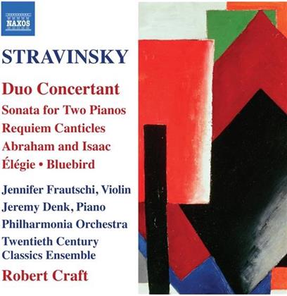 Craft Robert / Philharmonia Orchestra & Igor Strawinsky (1882-1971) - Requiem / Canticles / Bluebird Etc