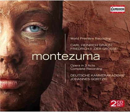 Goritzki Johannes / Deutsche Kammerakad. & Carl Heinrich Graun (1704-1759) - Montezuma (Oper) (2 CDs)