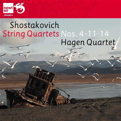 Hagen Quartett & Dimitri Schostakowitsch (1906-1975) - Streichquartett 4,11,14