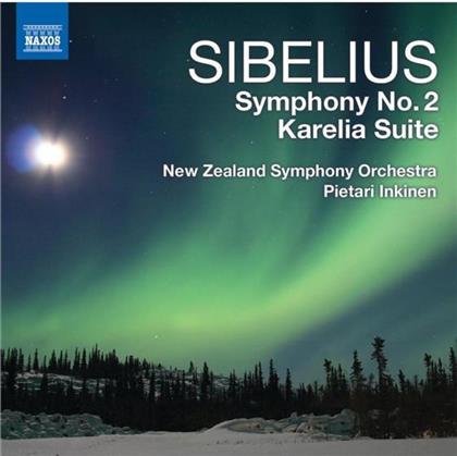 Inkinen Pietari / New Zealand So & Jean Sibelius (1865-1957) - Sinfonie 2 / Karelia-Suite