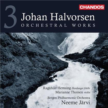 Järvi Neeme / Bergen Po & Johan Halvorsen (1864-1935) - Orchester Werke 3