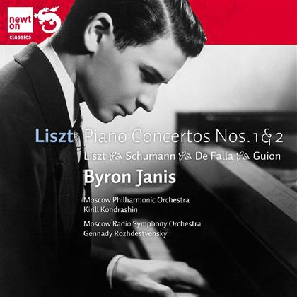 Byron Janis & Franz Liszt (1811-1886) - Klav.Konz.1&2
