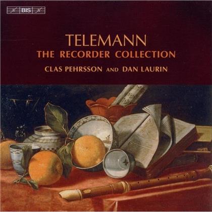 Laurin Dan / Pehrsson Clas & Georg Philipp Telemann (1681-1767) - Recorder Collection (6 CDs)
