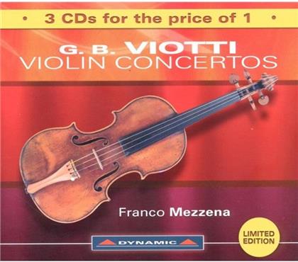 Franco Mezzena & Giovanni Battista Viotti (1755-1824) - Violinkonzerte (3 CDs)