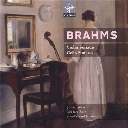 Pommier / Laredo / Rose & Johannes Brahms (1833-1897) - Violin- & Cellosonaten (2 CDs)