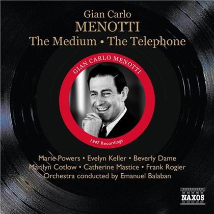 Balaban Emanuel / Powers /Keller/Cotlow & Gian Carlo Menotti (1911-2007) - Medium / Telephone