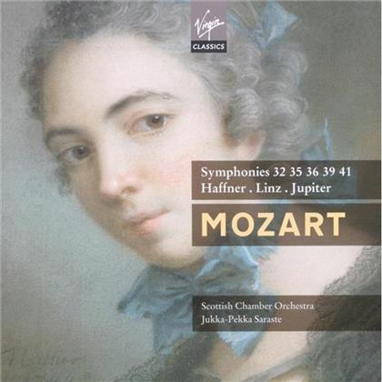 Saraste / Scottish Chamber Orchestra & Wolfgang Amadeus Mozart (1756-1791) - Sinfonien 32,35,36,39,41 (2 CDs)