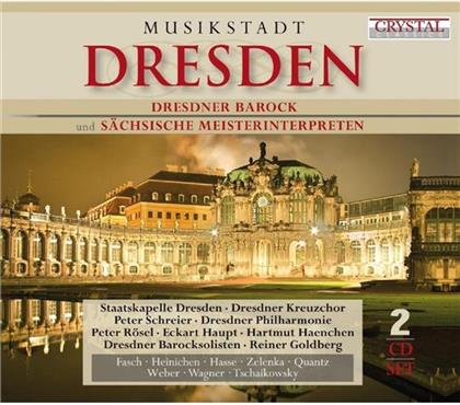 --- & Bach / Schubert / Mendelssohn / + - Musikstadt Dresden (2 CDs)