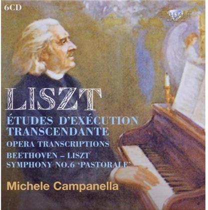 Michele Campanella & Franz Liszt (1811-1886) - Klavierwerke (6 CDs)