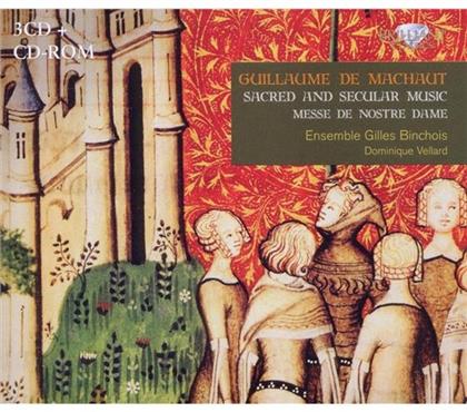 Ensemble Gilles Binchois & Machaut - Messe De Nostre Dame (3 CDs)