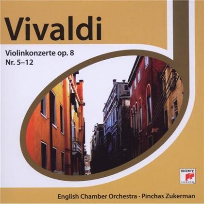 Pinchas Zukerman & Antonio Vivaldi (1678-1741) - Esprit - Violinkonzerte 5-12
