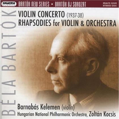 Kelemen Barnabas / Po & Béla Bartók (1881-1945) - Konzert Fuer Violine Nr2, Rhapsody