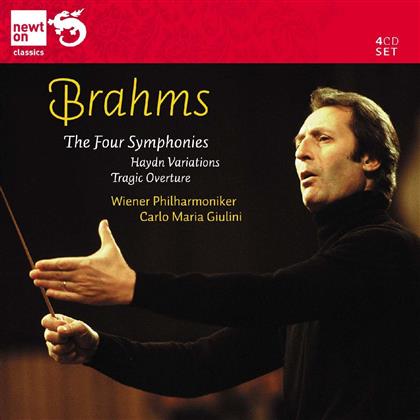 Carlo Maria Giulini & Johannes Brahms (1833-1897) - Sinfonien 1-4 (4 CDs)