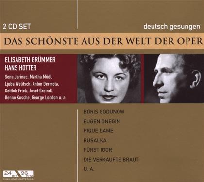 Gruemmer / Hoter / Moedl / Frick & --- - Schoenste Aus Der Welt Der Oper (2 CD)