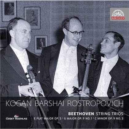Kogan / Barshai / Rostro & Ludwig van Beethoven (1770-1827) - Streichtrios (2 CDs)