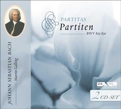 Martin Galling & Johann Sebastian Bach (1685-1750) - Partiten Bwv825-Bwv830 (2 CDs)