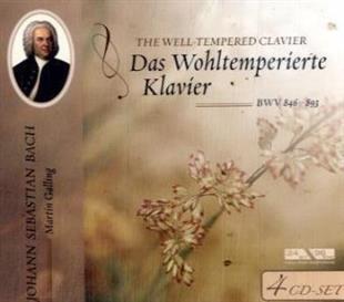 Martin Galling & Johann Sebastian Bach (1685-1750) - Wohltemperierte Klavier Bwv846 (4 CDs)
