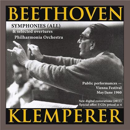 Otto Klemperer & Ludwig van Beethoven (1770-1827) - Sinfonie Nr. 1 - 9 (5 CDs)