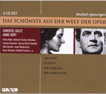 Rysanek / Fischer-Dieskau / Golt & --- - Das Schoenste Aus Der Welt Der Oper (2 CDs)