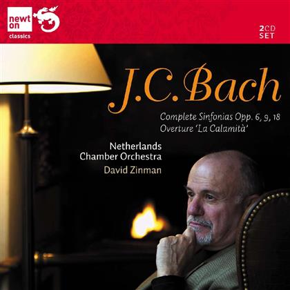 David Zinman & Johann Christian Bach (1735-1782) - Sinfonien Op.6/9/18 (2 CDs)
