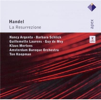 Argenta Nancy / Schlick Barbara & Georg Friedrich Händel (1685-1759) - La Resurrezione Hwv 47 (2 CD)