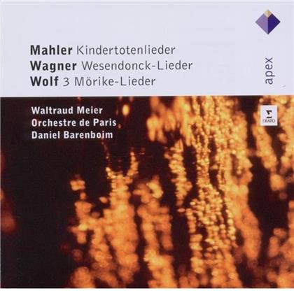Meier Waltraud / Barenboim Daniel, Gustav Mahler (1860-1911), Wagner & Wolf - Kindertotenlieder / Wesendoncklieder
