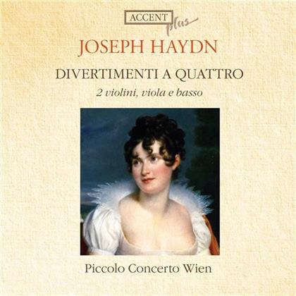 Piccolo Concerto Wien & Franz Joseph Haydn (1732-1809) - Divertimento A Quattro