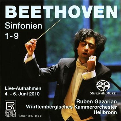 Claudia Barainsky & Ludwig van Beethoven (1770-1827) - Sinfonie Nr1-9 (5 CDs)