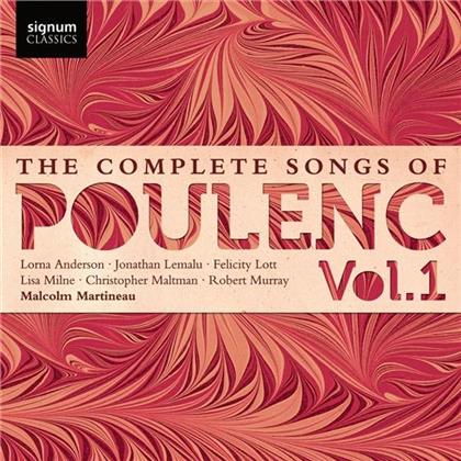 Martineau / Anderson / Lemalu / & Francis Poulenc (1899-1963) - Complete Songs Of Poulenc