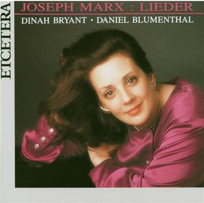 Bryant Dinah / Blumentahl Daniel & Joseph Marx (1882-1964) - Lieder (20)
