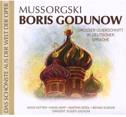 Hotter / Hopf / Moedl / Kusche & Modest Mussorgsky (1839-1881) - Boris Godunow (Grosser Querschnitt)
