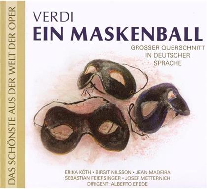 Koeth / Nilsson / Madeira & Giuseppe Verdi (1813-1901) - Maskenball (Grosser Querschnitt)